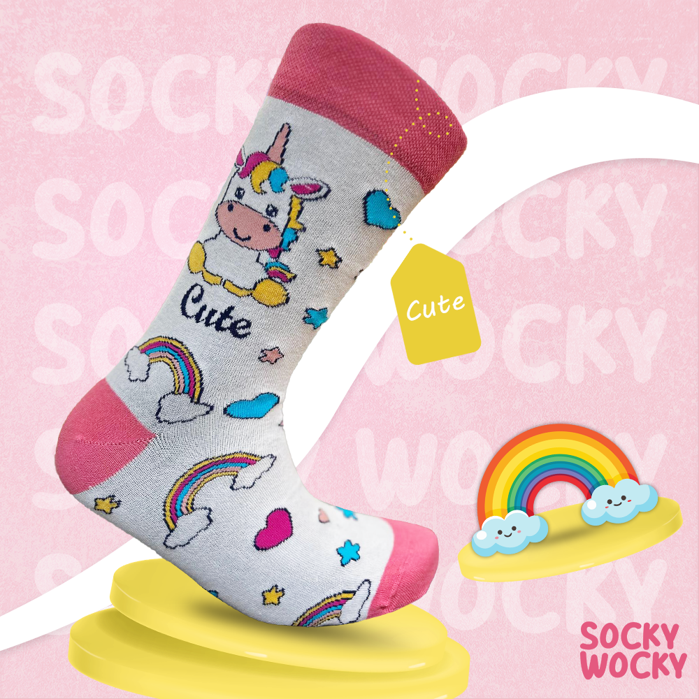 Calze Unicorno Serie Magia Fantastica